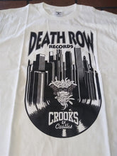 Load image into Gallery viewer, DEATH ROW RECORDS - Crooks &amp; Castles Licensed White T-shirt ~Never Worn~ M