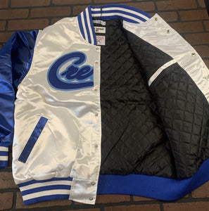 KOBE CRENSHAW Headgear Classics Streetwear White/Blue Jacket ~Never Worn~ 2XL
