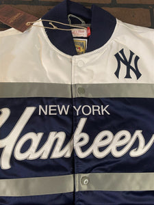 YANKEES Mitchell & Ness Special Script Heavyweight Jacket S M L XL 2XL 3XL 4XL