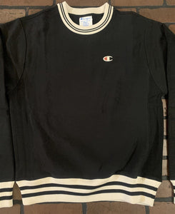 CHAMPION Black Crew Neck~BRAND NEW~ S L