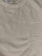 Load image into Gallery viewer, CHAMPION Stitched Light Cream Crew Neck~BRAND NEW~ S M L XL XXL