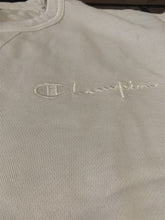 Load image into Gallery viewer, CHAMPION Stitched Light Cream Crew Neck~BRAND NEW~ S M L XL XXL