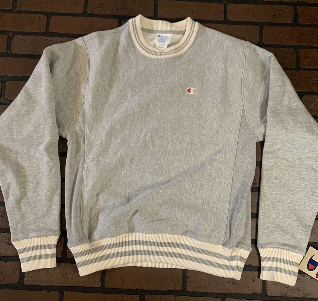 CHAMPION Oxford Gray Crew Neck~BRAND NEW~ S M L