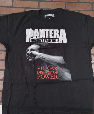 PANTERA - Cowboys From Hell / Vulgar Display of Power T-shirt ~Never Worn~ M L XL XXL