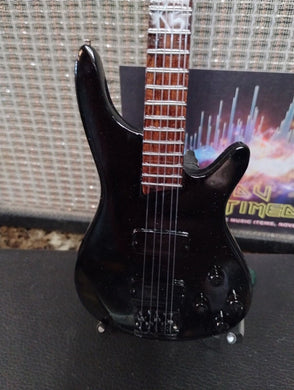 FIELDY (KoRn)- K5 5 String Black Custom1:4 Scale Replica Bass Guitar ~NEW~