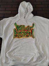 Load image into Gallery viewer, BILLIE EILISH - 2020 White Graffiti Sleeve Pullover Hoodie ~BRAND NEW~ M XL