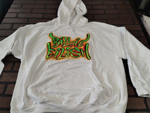 Load image into Gallery viewer, BILLIE EILISH - 2020 White Graffiti Sleeve Pullover Hoodie ~BRAND NEW~ M XL