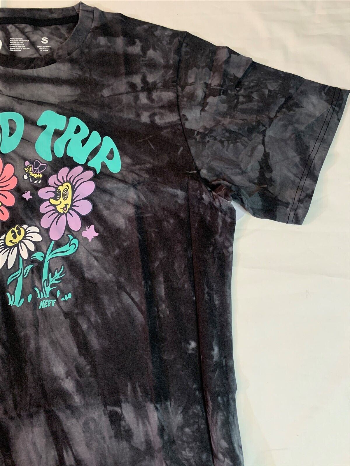 Hand dyed reverse tie-dye T-shirt – The Wyld Willow