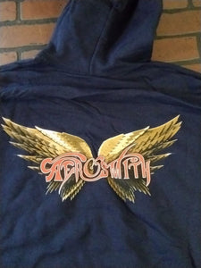 AEROSMITH -2019 Deuces Are Wild Rare Long Sleeve Pullover Hoodie~NEVER WORN~L XL