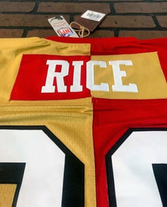 JERRY RICE 1994 Mitchell & Ness Split Legacy Football Jersey ~Never Worn~