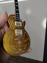 Load image into Gallery viewer, BILLY GIBBONS-Pinstripe Gibson LPaul Goldtop 1:4Scale Replica Guitar~Axe Heaven~