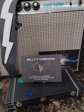 Load image into Gallery viewer, BILLY GIBBONS-Pinstripe Gibson LPaul Goldtop 1:4Scale Replica Guitar~Axe Heaven~