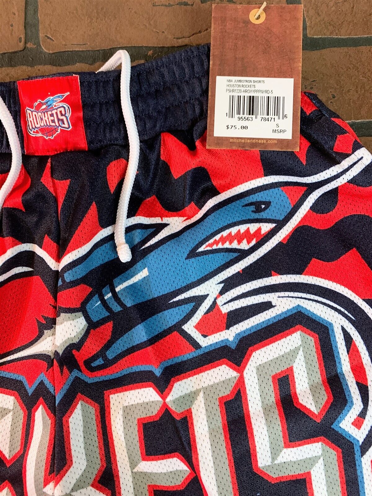 houston rockets mitchell and ness shorts