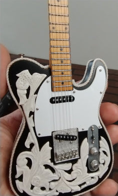 WAYLON JENNINGS - Fender Telecaster Licensed 1:4 Scale Replica Guitar~Axe Heaven