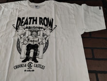 Load image into Gallery viewer, DEATH ROW RECORDS - Crooks &amp; Castles Licensed White T-shirt ~Never Worn~ XL