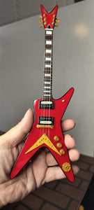 SAMMY HAGAR - Classic Dean Vintage Red ML 1:4 Scale Replica Guitar ~Axe Heaven~