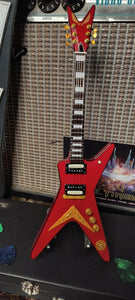 SAMMY HAGAR - Classic Dean Vintage Red ML 1:4 Scale Replica Guitar ~Axe Heaven~