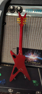 SAMMY HAGAR - Classic Dean Vintage Red ML 1:4 Scale Replica Guitar ~Axe Heaven~