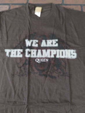 QUEEN - 2007 We are the Champions Soft T-shirt ~Never Worn~ L XL 2XL