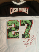 Load image into Gallery viewer, CASH MONEY Headgear Classics Hockey White Jersey ~Never Worn~ M