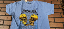 Load image into Gallery viewer, METALLICA - 2022 Blue &quot;Live In Concert 92&quot; Distressed T-shirt ~Never Worn~ S-XL