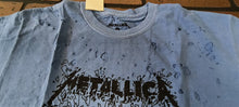 Load image into Gallery viewer, METALLICA - 2022 Blue &quot;Live In Concert 92&quot; Distressed T-shirt ~Never Worn~ S-XL