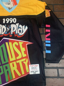 KID 'N' PLAY HOUSE PARTY Headgear Classics Yellow Hockey Jersey ~Never Worn~ L