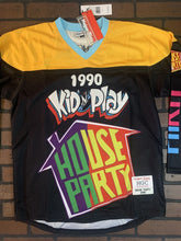 Load image into Gallery viewer, KID &#39;N&#39; PLAY HOUSE PARTY Headgear Classics Yellow Hockey Jersey ~Never Worn~ L