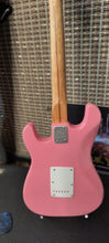 Load image into Gallery viewer, Fender Pink Strat w/ White Pickguard 1:4 Scale Replica Guitar ~Axe Heaven