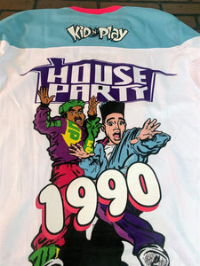 KID 'N' PLAY HOUSE PARTY Headgear Classics Hockey Jersey~Never Worn~M L