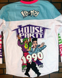 KID 'N' PLAY HOUSE PARTY Headgear Classics Hockey Jersey~Never Worn~M L