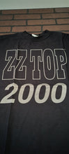 Load image into Gallery viewer, ZZ TOP - 1999 Vintage Millennium Tour Silver Glitter T-shirt ~ L