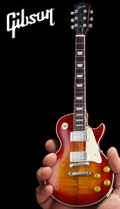 GIBSON 1959 Les Paul Standard Cherry Sunburst 1:4 Scale Replica Guitar ~Axe Heaven~
