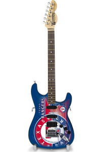 TEXAS RANGERS 1:4 Scale Replica Woodrow NorthEnder Guitar ~Licensed~
