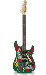 MINNESOTA WILD 1:4 Scale Replica Woodrow NorthEnder Guitar ~Licensed~