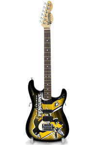 PITTSBURGH PENGUINS 1:4 Scale Replica Woodrow NorthEnder Guitar ~Licensed~