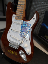 Load image into Gallery viewer, STEVIE RAY VAUGHAN - Lenny Fender Strat Signature 1:4 Scale Replica Guitar ~Axe Heaven~