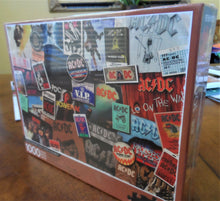 Load image into Gallery viewer, AC/DC Jigsaw Puzzle *1,000 pieces* With a bonus AC/DC guitar pick ~New &amp; Sealed~