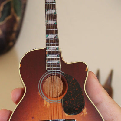 TOBY KEITH - Signature Distressed Acoustic 1:4 Replica Guitar ~Axe Heaven~