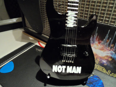 ANTHRAX - NOT Man 1:4 Scale Miniature Replica Guitar ~New~