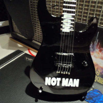 ANTHRAX - NOT Man 1:4 Scale Miniature Replica Guitar ~New~