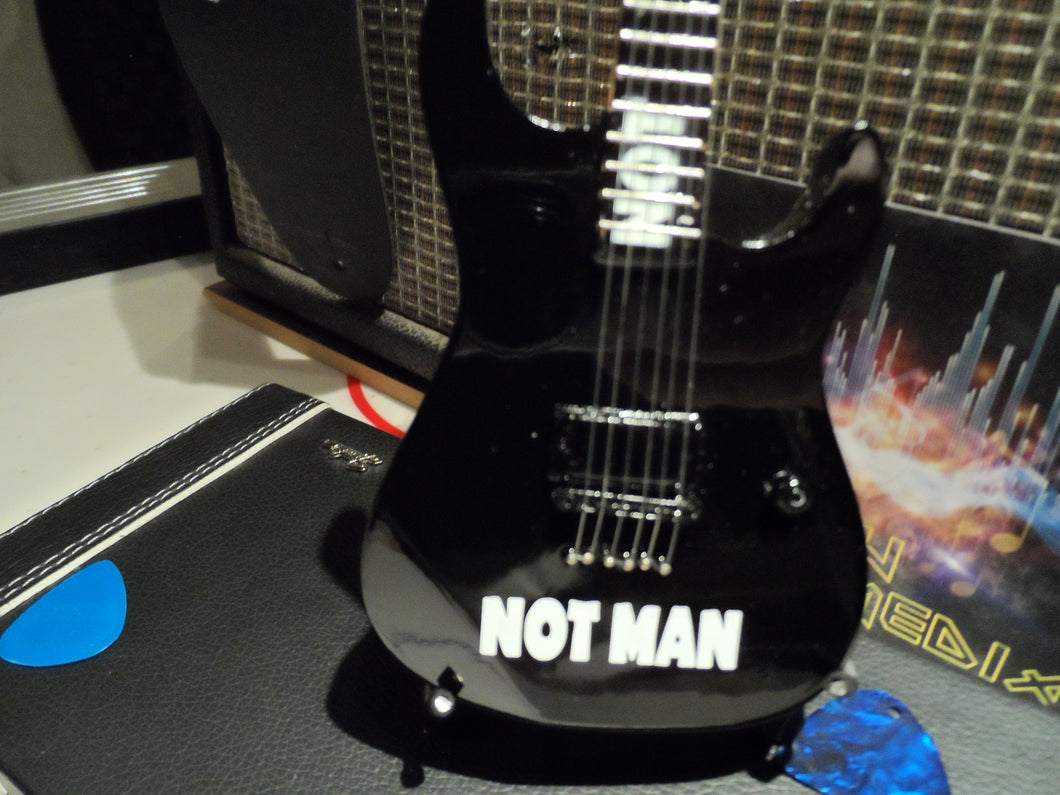 ANTHRAX - NOT Man 1:4 Scale Miniature Replica Guitar ~New~