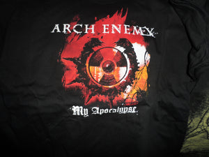 ARCH ENEMY - My Apocalypse Tour T-Shirt ~Never Worn~ XL