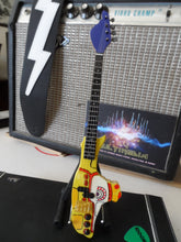 Load image into Gallery viewer, THE BEATLES – Yellow Submarine Shaped 1:4 Scale Replica Bass Guitar ~New~