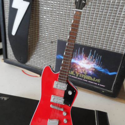 BILLY GIBBONS (ZZ Top) Gretsch Jupiter Thunderbird 1:4 Scale Replica Guitar~New~
