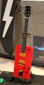 BO DIDDLEY - Gretsch G6138 Cigar Box Red Custom 1:4 Scale Replica Guitar ~New~