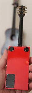 BO DIDDLEY - Gretsch G6138 Cigar Box Red Custom 1:4 Scale Replica Guitar ~New~