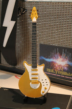Load image into Gallery viewer, BRIAN MAY (Queen) - Burns Gold Signature 1:4 Scale Replica Guitar ~New~