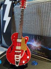 Load image into Gallery viewer, BRIAN SETZER- Dice Hollow Body Gretsch 1:4 Scale Replica Guitar ~Axe Heaven~