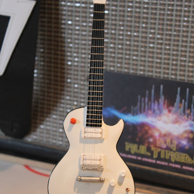 BUCKETHEAD - Signature Gloss White 1:4 Scale Replica Guitar ~New~